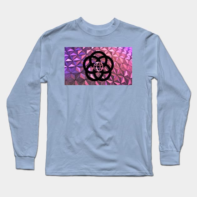 Epcot Center-ed Long Sleeve T-Shirt by MPopsMSocks